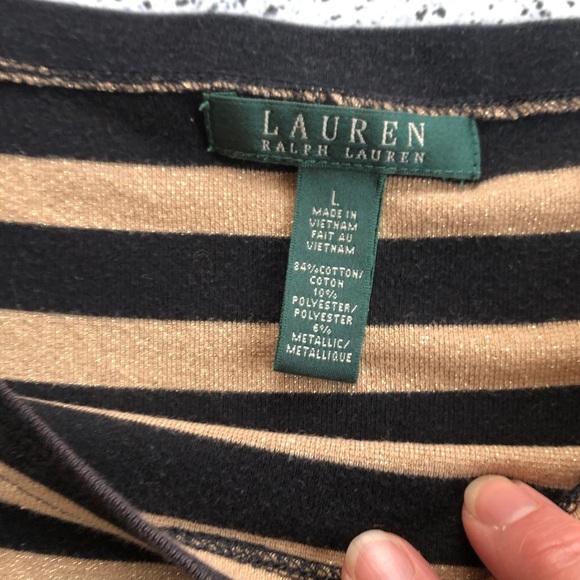 Lot of 3 Ralph Lauren shirts size large in used condition cotton blend - Picture 6 of 11